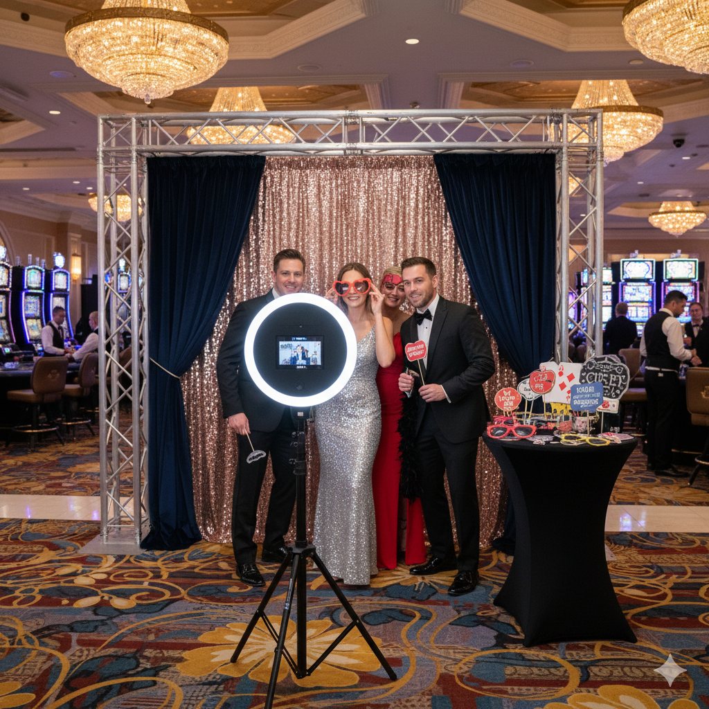 casino booth photobooth